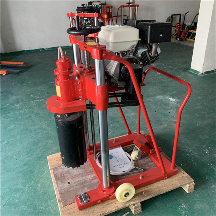 臺州反扣15馬力電啟動鉆孔取芯機
